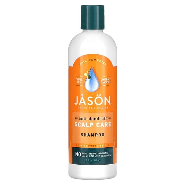 Jason Natural, Dandruff Relief 트리트먼트 샴푸, 355ml(12fl oz)